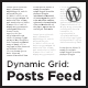 Dynamic Grid: WordPress Posts Feed Slider