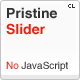 Pristine Slider: Pure CSS3 interactive slider