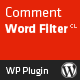 WP Comment Word Filter