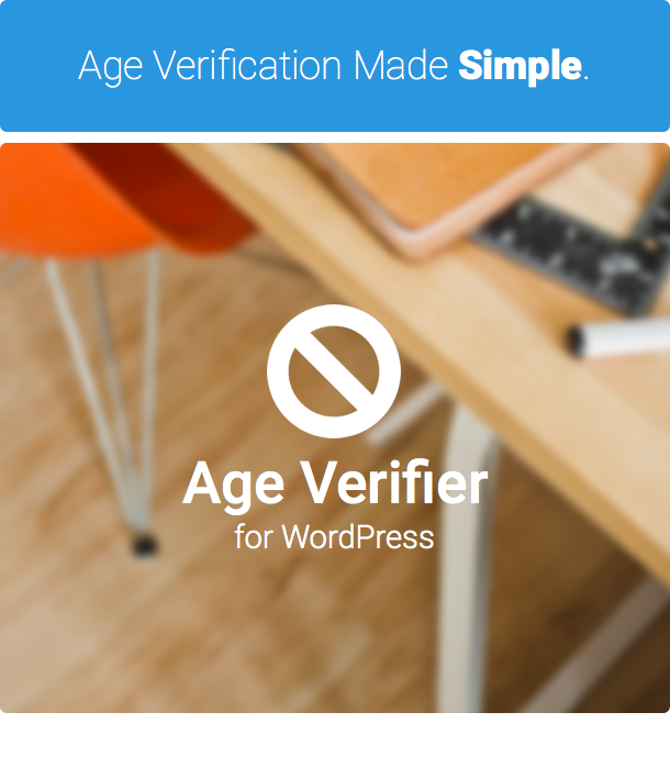 Age Verifier for WordPress - 1